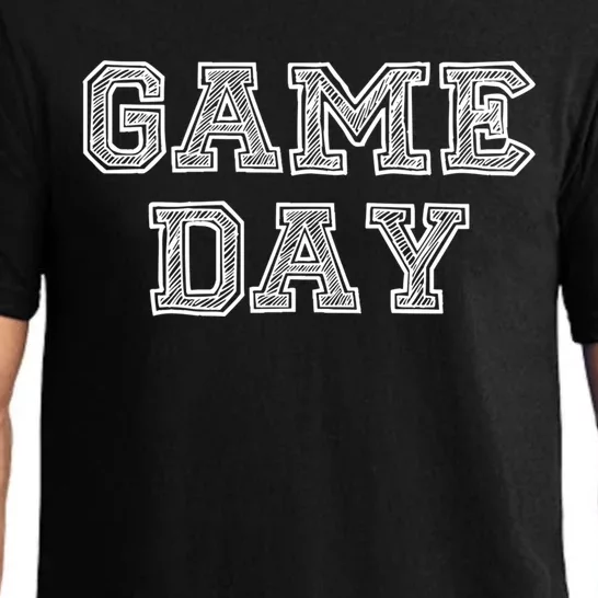 Game Day For Sport Football Basketball Baseball Fans Gift Pajama Set