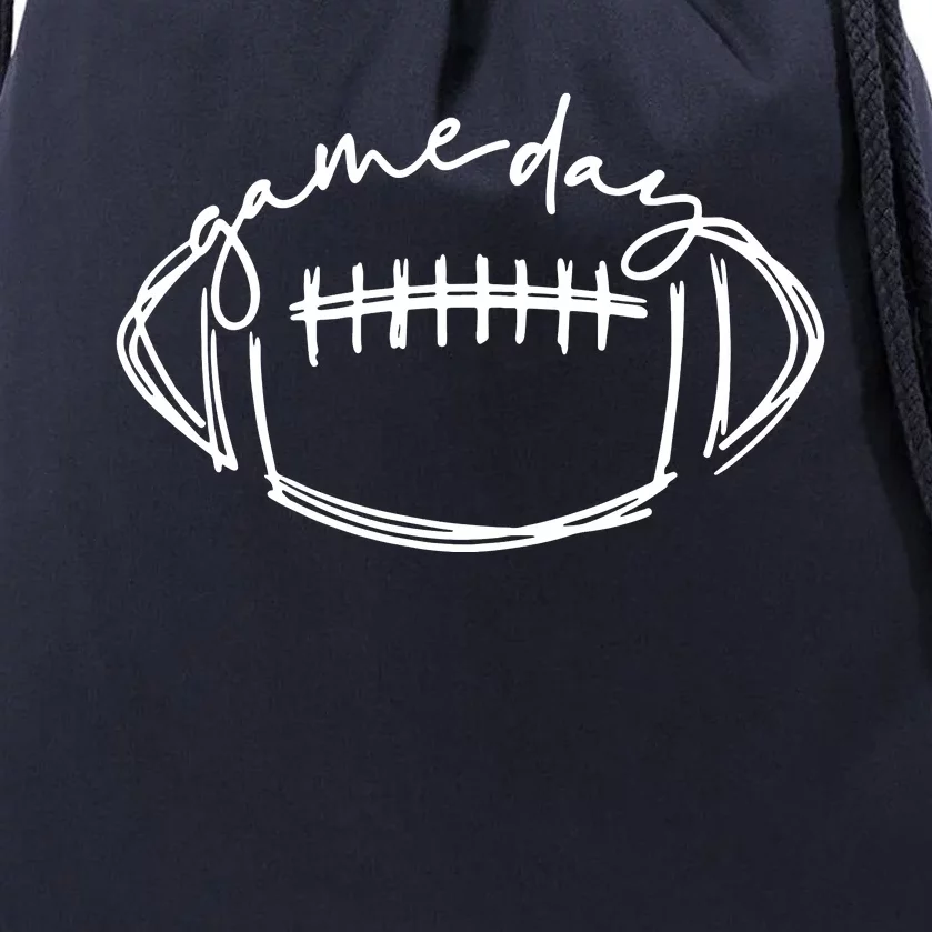 Game Day Football LoverFootball Life,Game Day Gift Drawstring Bag