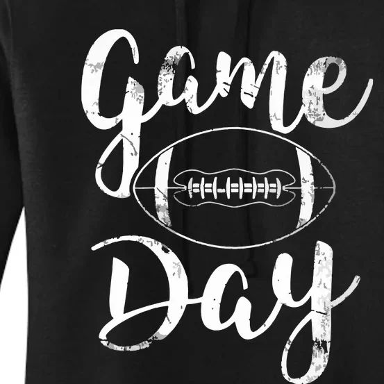 Game Day Football Cute Football Top VNeck Women's Pullover Hoodie