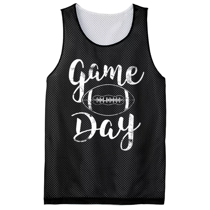 Game Day Football Cute Football Top VNeck Mesh Reversible Basketball Jersey Tank