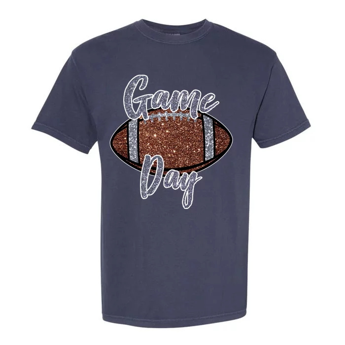 Game Day Festive Cute Football Garment-Dyed Heavyweight T-Shirt