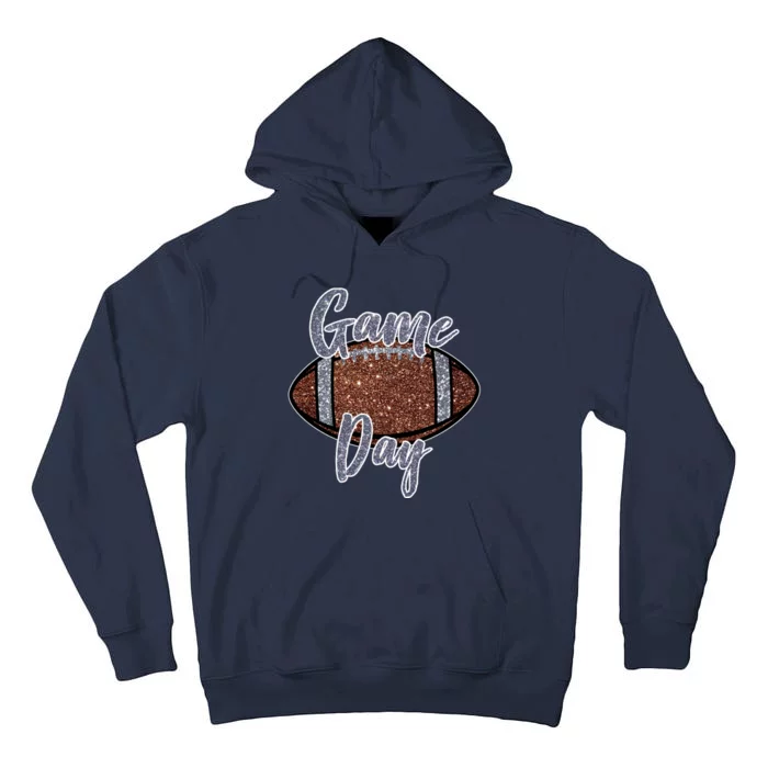 Game Day Festive Cute Football Tall Hoodie