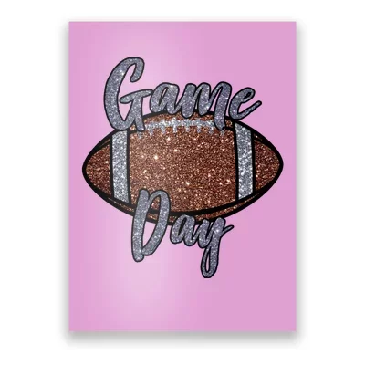 Funny Face American Football Game Day Vibes Sport Women Girl T-Shirt