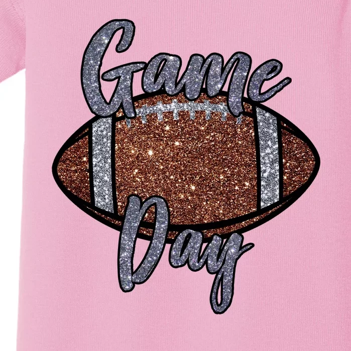 Game Day Festive Cute Football Baby Bodysuit