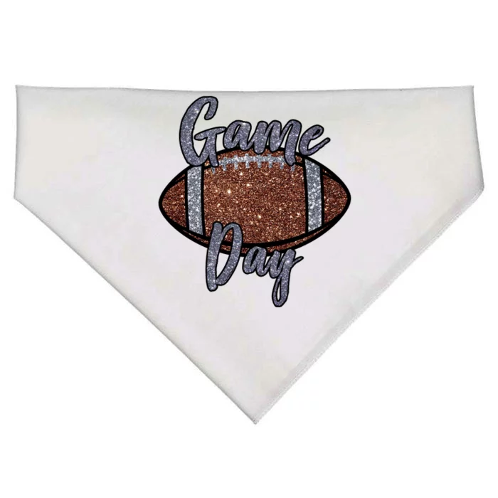 Game Day Festive Cute Football USA-Made Doggie Bandana