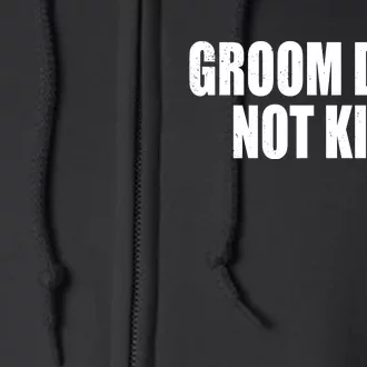 Groom Dogs Funny Dog Groomer Full Zip Hoodie