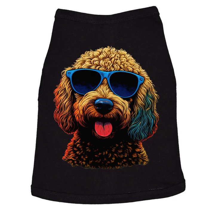 Goldendoodle Dood Funny Doodle Dog Golden Doodle Doggie Tank