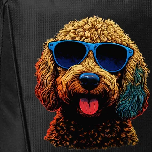 Goldendoodle Dood Funny Doodle Dog Golden Doodle City Backpack