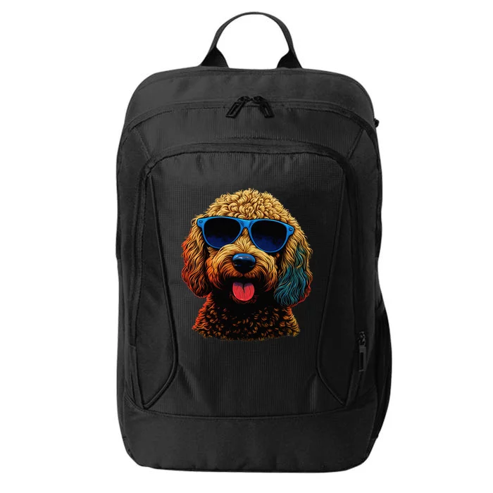 Goldendoodle Dood Funny Doodle Dog Golden Doodle City Backpack