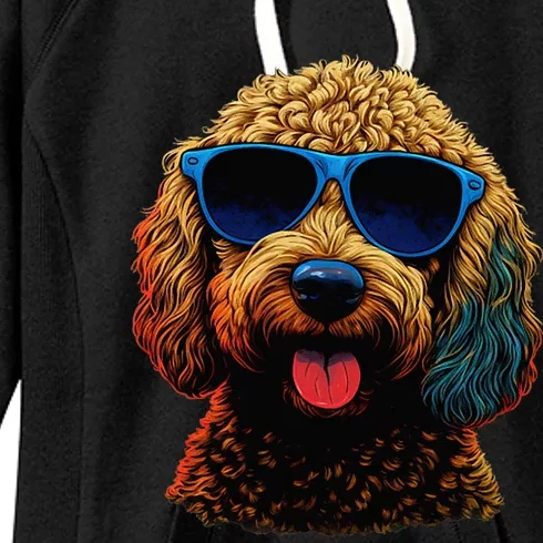 Goldendoodle Dood Funny Doodle Dog Golden Doodle Women's Fleece Hoodie