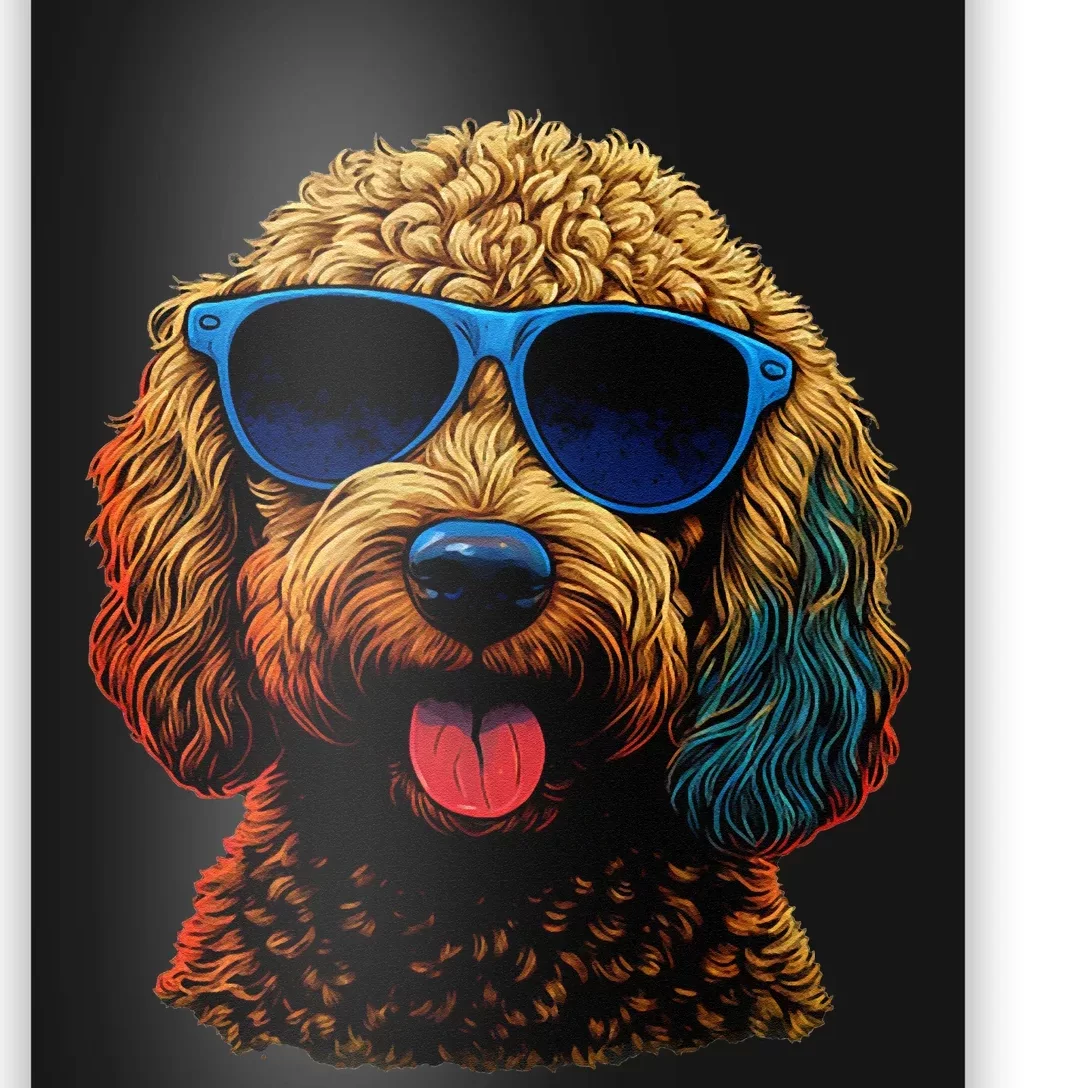 Goldendoodle Dood Funny Doodle Dog Golden Doodle Poster