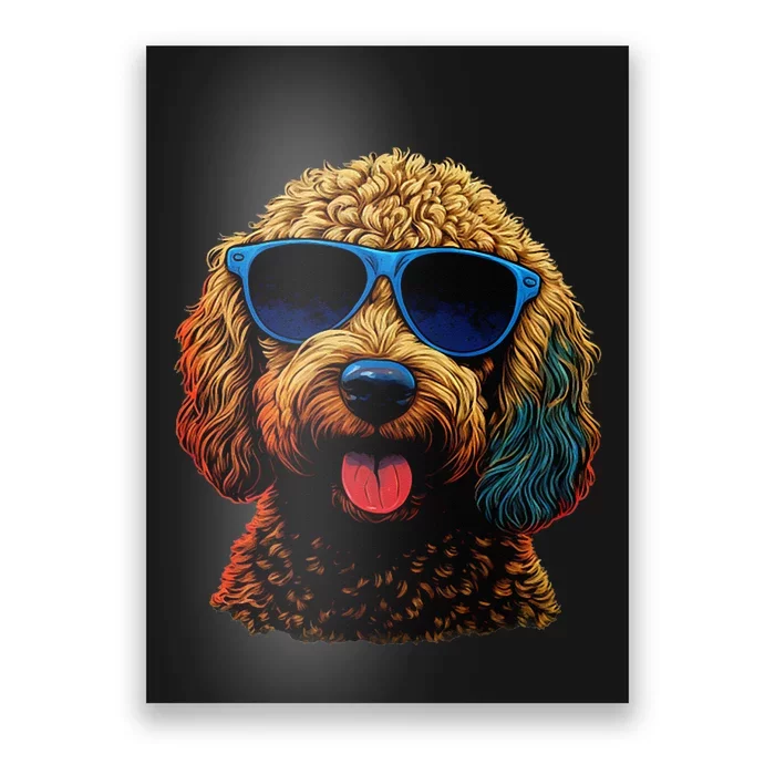 Goldendoodle Dood Funny Doodle Dog Golden Doodle Poster