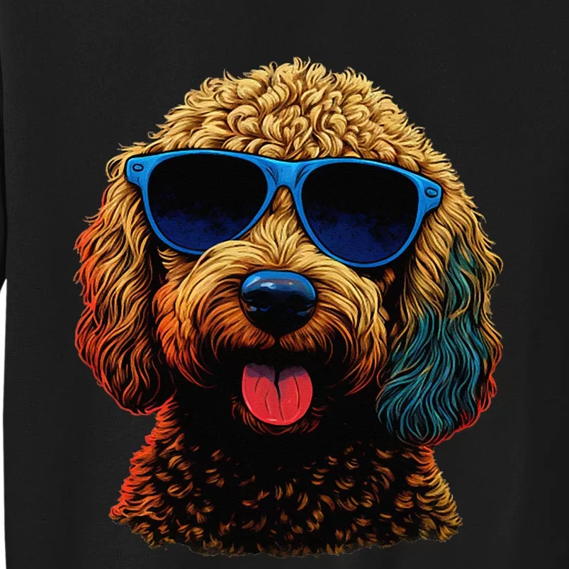 Goldendoodle Dood Funny Doodle Dog Golden Doodle Tall Sweatshirt