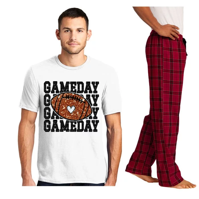 Game Day Football Lover Trendy Pajama Set