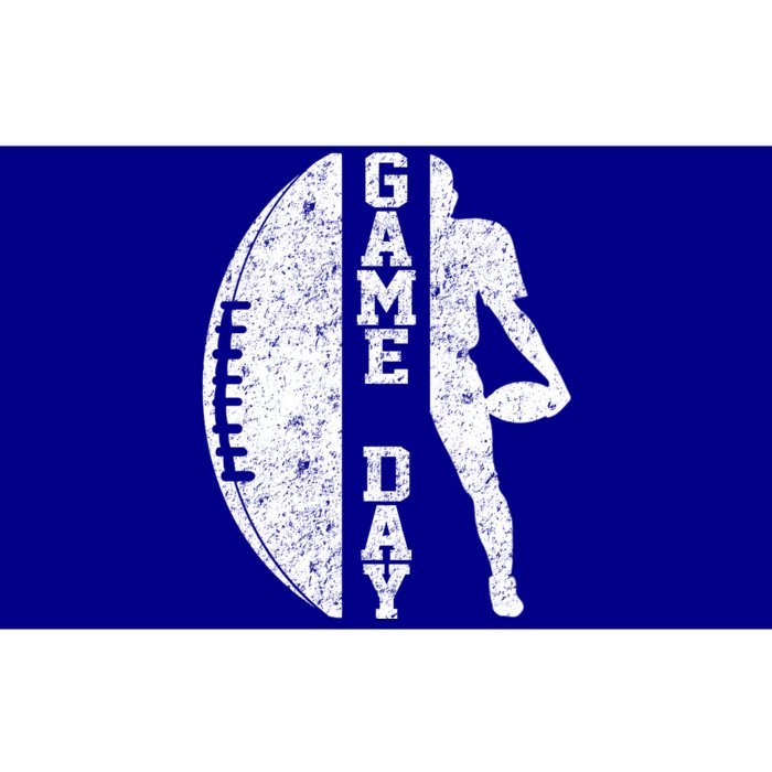 Game Day Football Vintage Sport Bumper Sticker