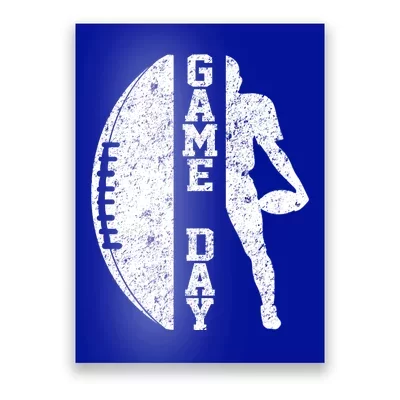 Retro Groovy Game Day American Football Players Fans Outfit T-Shirt