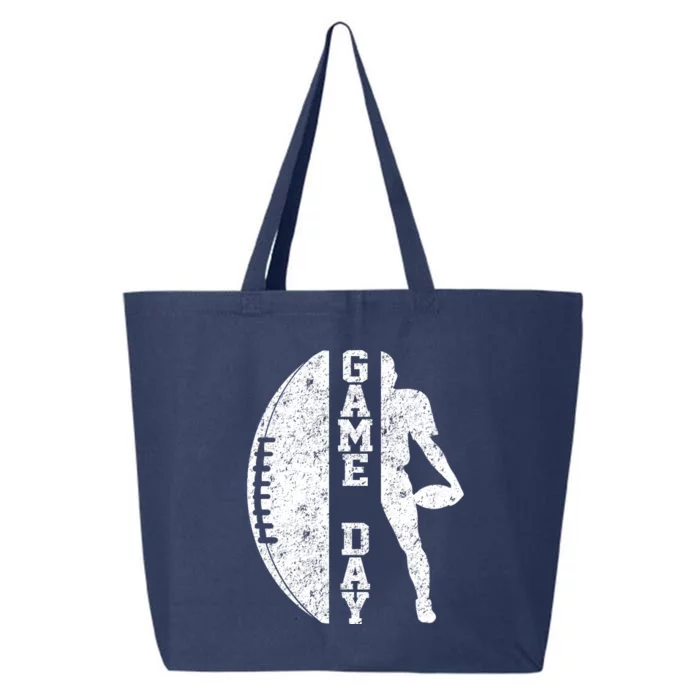 Game Day Football Vintage Sport 25L Jumbo Tote