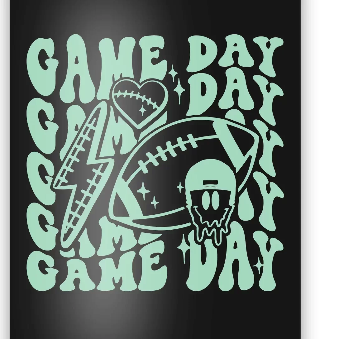 Game Day Football Funny Football Png Touchdown Season Football Fan Poster