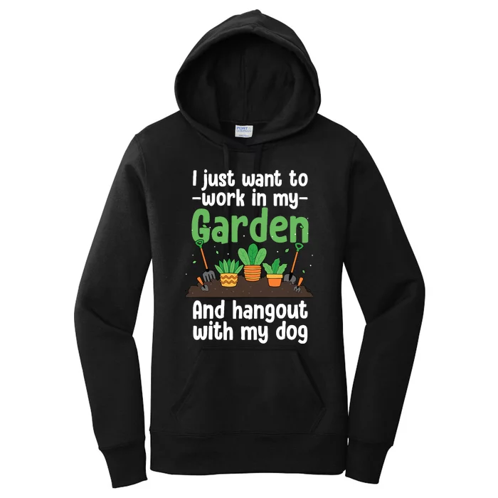 Gardening Design For Plant Lover Florist Gardener Women's Pullover Hoodie