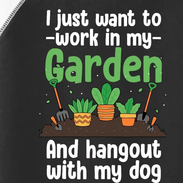 Gardening Design For Plant Lover Florist Gardener Toddler Fine Jersey T-Shirt