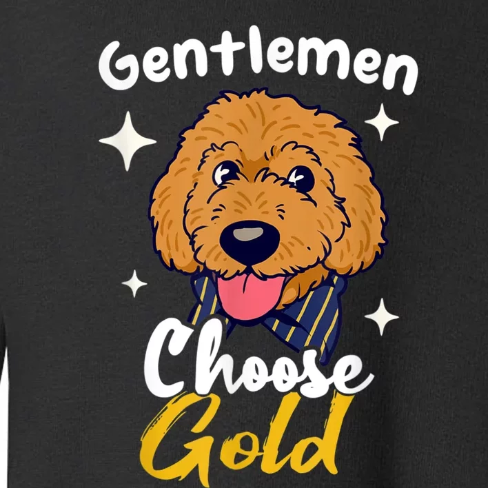 Goldendoodle Dood Funny Doodle Dog Golden Doodle Toddler Sweatshirt