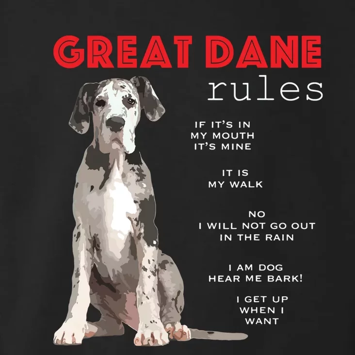 Great Dane Funny Great Dane Lover Toddler Hoodie