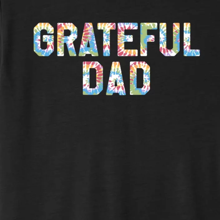 Grateful Dad Funny Fathers Day ChromaSoft Performance T-Shirt