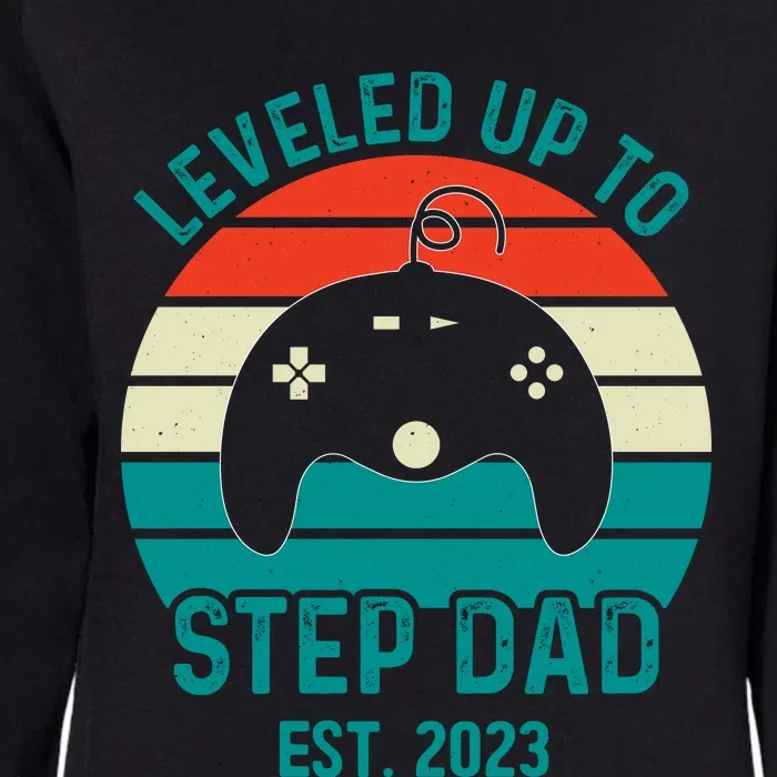 Gamer Dad Fathers Day Step Dad Womens California Wash Sweatshirt