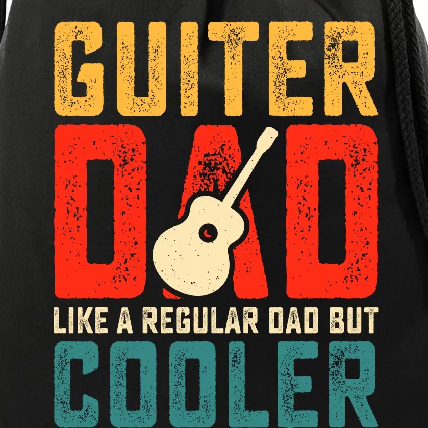 Guitar Dad Father's Day T Drawstring Bag