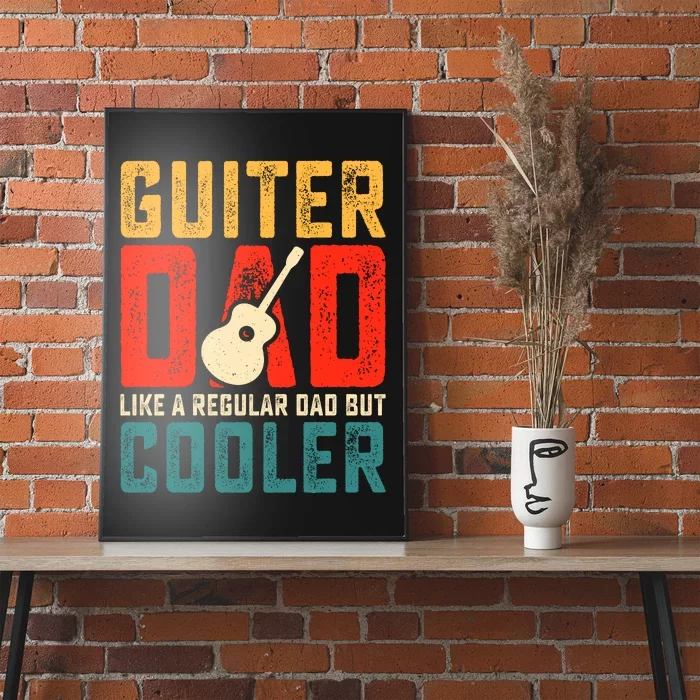 Guitar Dad Father's Day T Poster