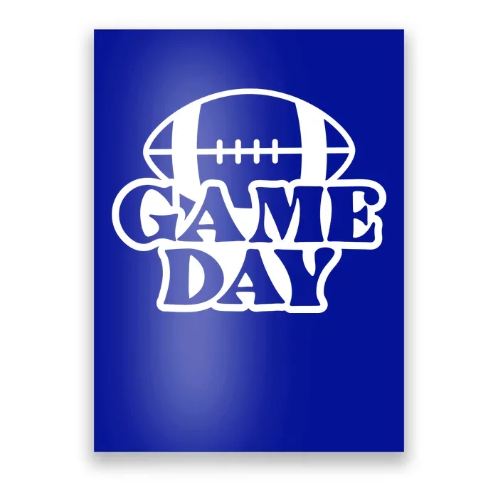 Game Day Football Lover Poster