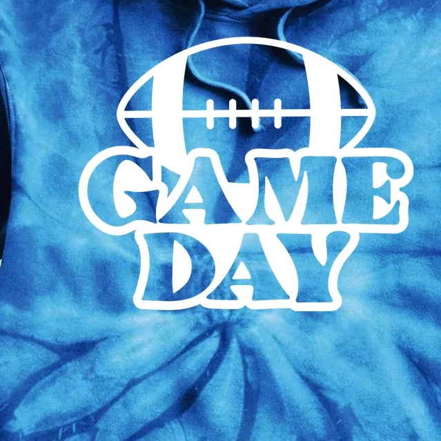 Game Day Football Lover Tie Dye Hoodie