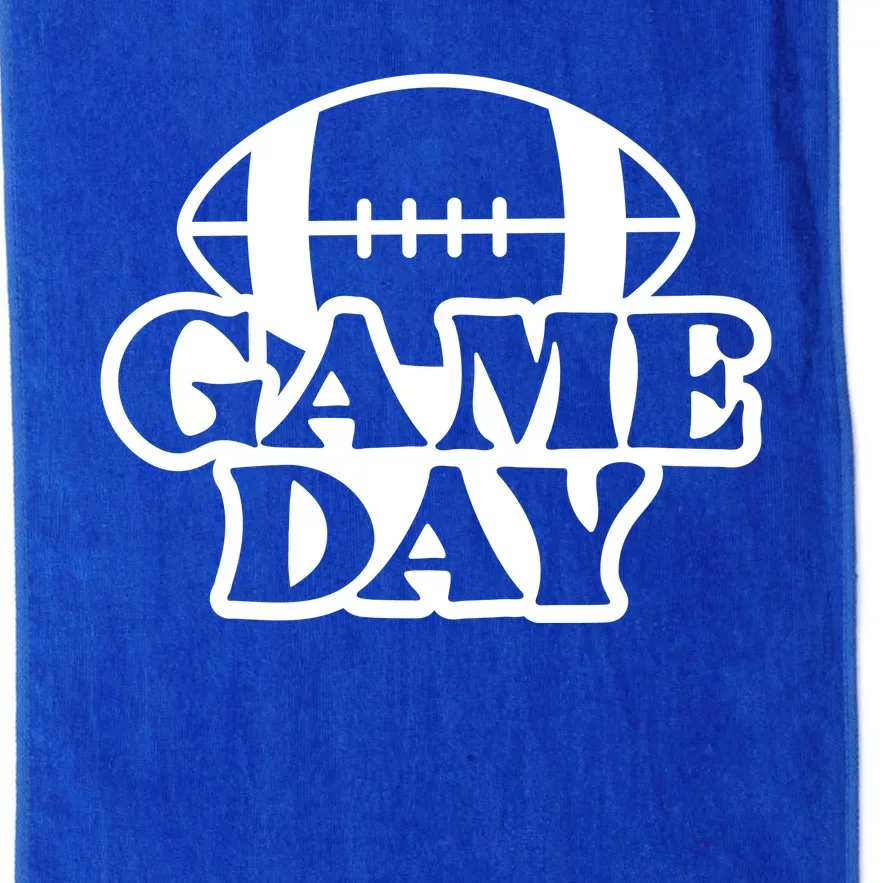 Game Day Football Lover Platinum Collection Golf Towel