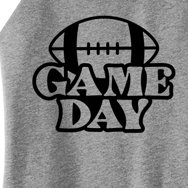 Game Day Football Lover Women’s Perfect Tri Rocker Tank