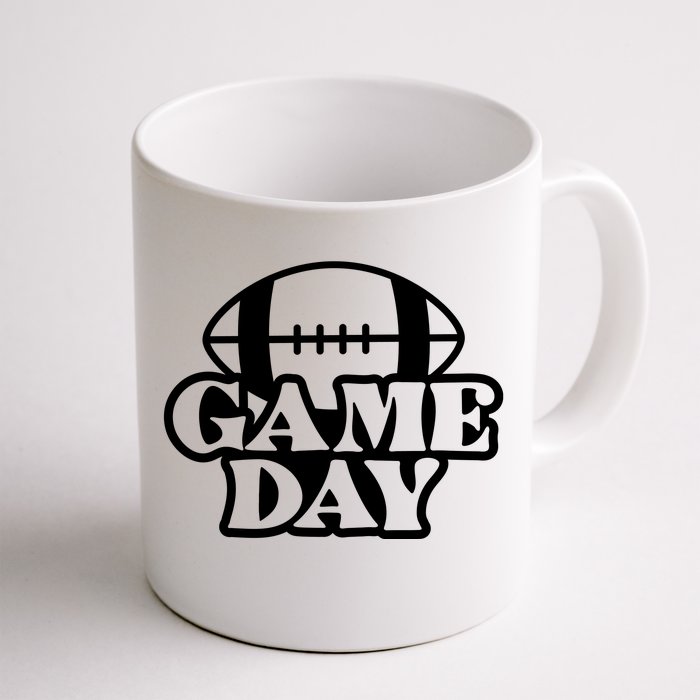 Game Day Football Lover Front & Back Coffee Mug