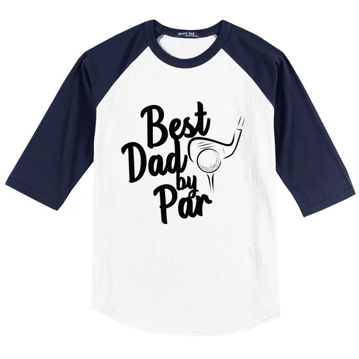 Golf Dad Father’s Day Baseball Sleeve Shirt