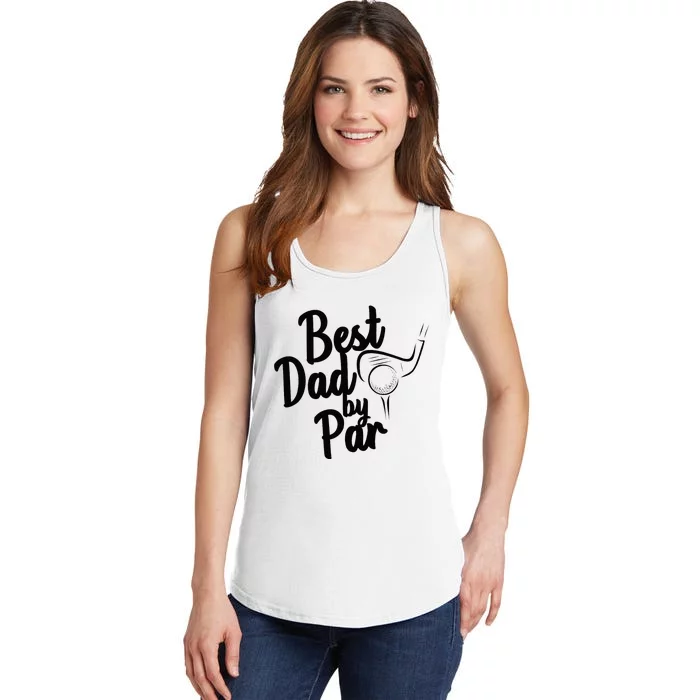 Golf Dad Father’s Day Ladies Essential Tank