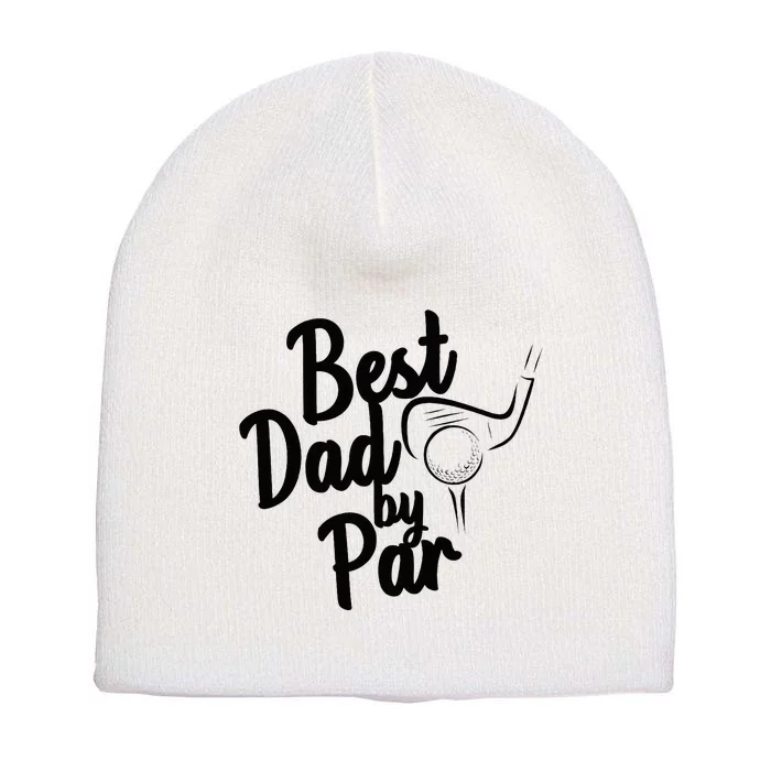 Golf Dad Father’s Day Short Acrylic Beanie