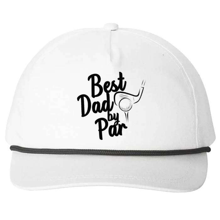 Golf Dad Father’s Day Snapback Five-Panel Rope Hat