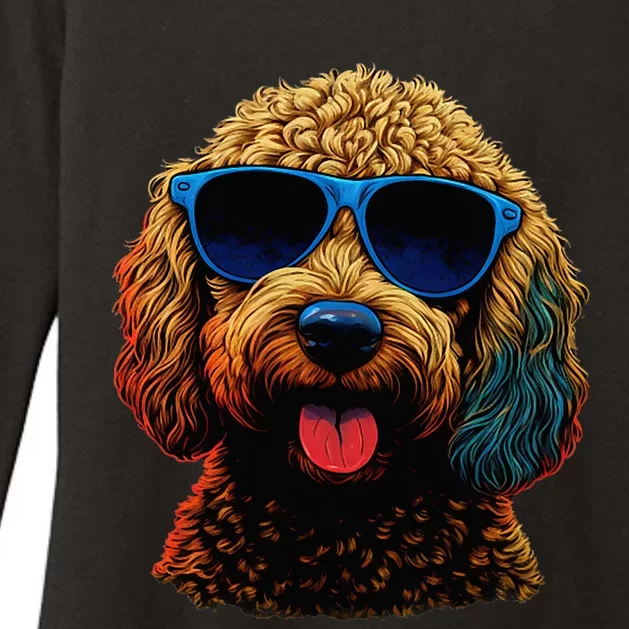 Goldendoodle Dood Funny Doodle Dog Golden Doodle Womens CVC Long Sleeve Shirt