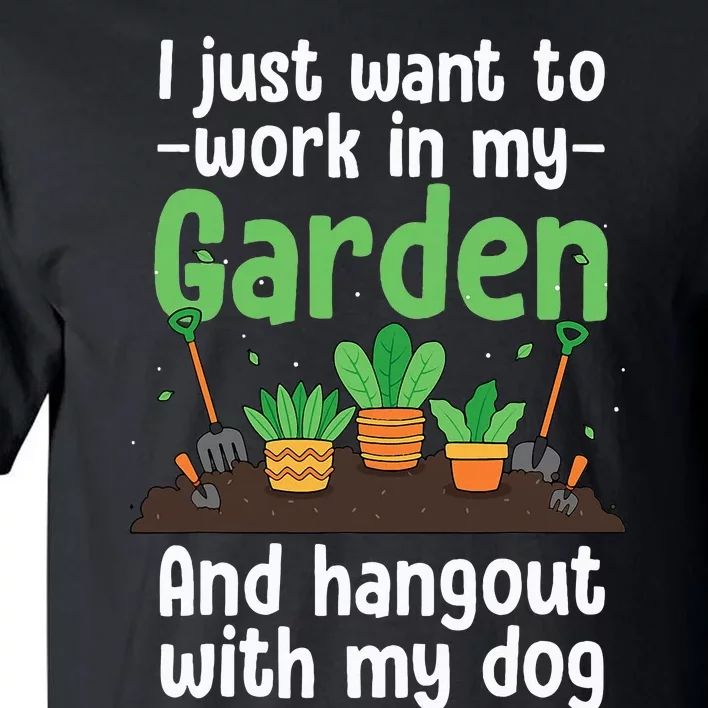 Gardening Design For Women Plant Lover Florist Gardener Tall T-Shirt