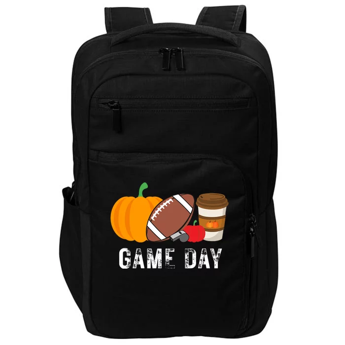 Game Day Football Pumpkin Fall Impact Tech Backpack