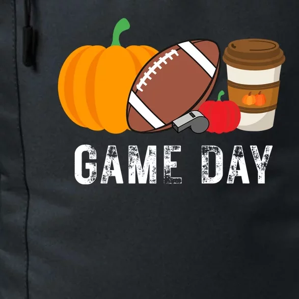 Game Day Football Pumpkin Fall Daily Commute Backpack