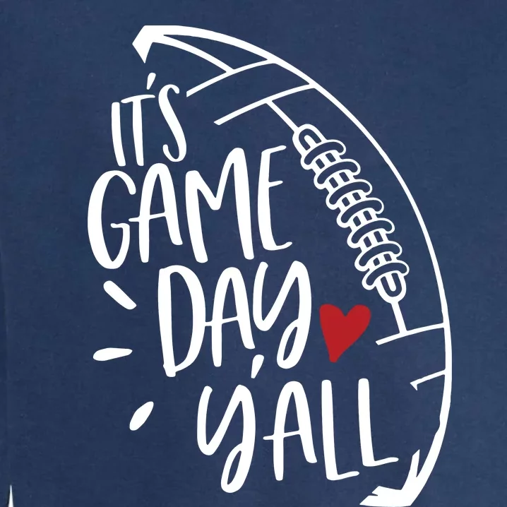 Game Day Football Season Funny Men Women Team Sports Garment-Dyed Sweatshirt