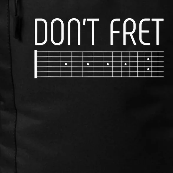 Guitar Dont Fret Daily Commute Backpack