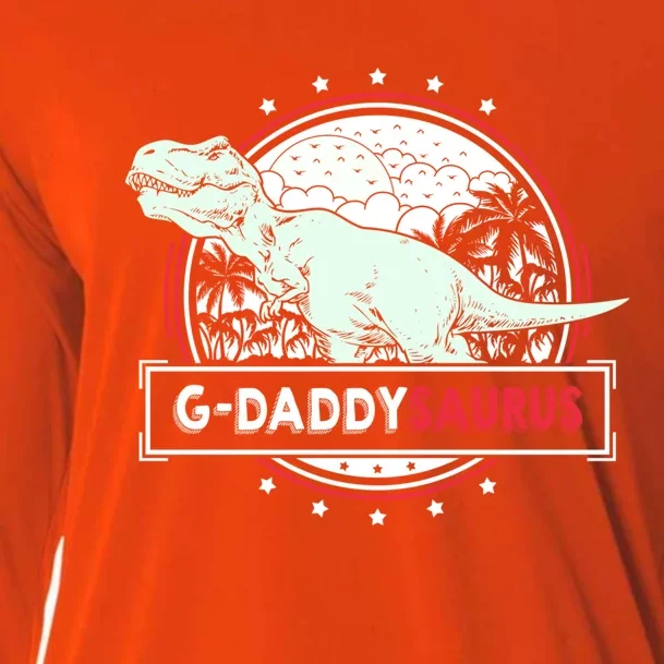 Gdaddy Design From Grand Trex Gdaddysaurus Gift Cooling Performance Long Sleeve Crew