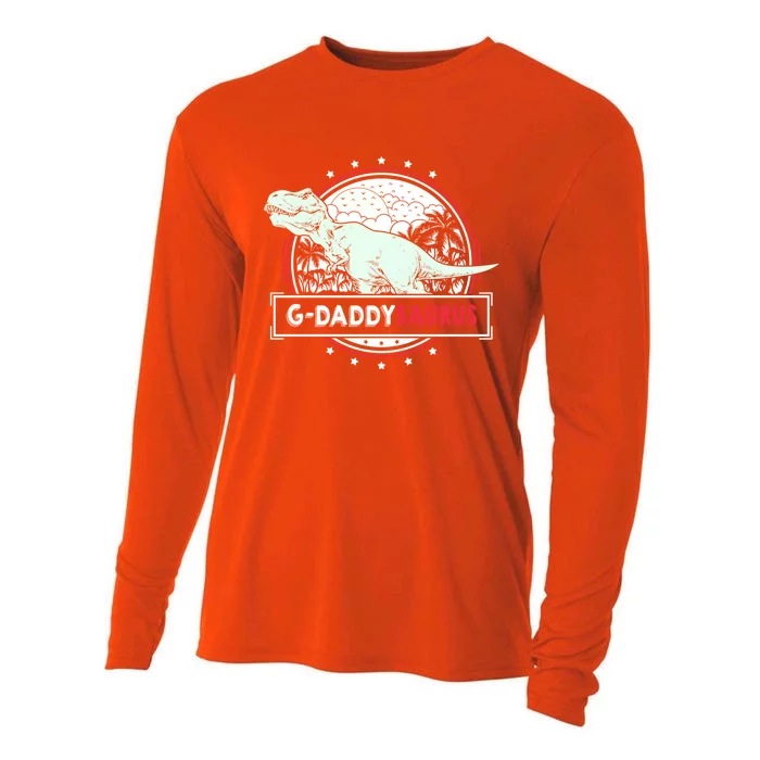 Gdaddy Design From Grand Trex Gdaddysaurus Gift Cooling Performance Long Sleeve Crew