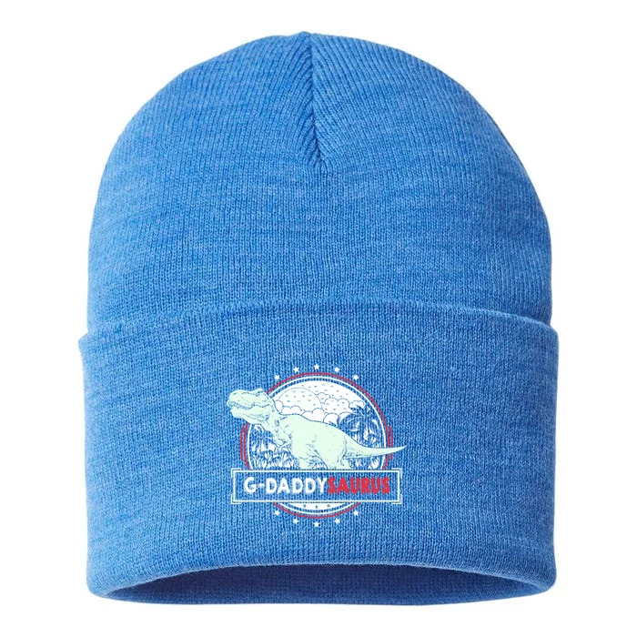 Gdaddy Design From Grand Trex Gdaddysaurus Gift Sustainable Knit Beanie