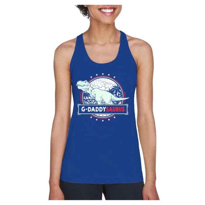 Gdaddy Design From Grand Trex Gdaddysaurus Gift Women's Racerback Tank