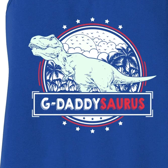 Gdaddy Design From Grand Trex Gdaddysaurus Gift Women's Racerback Tank